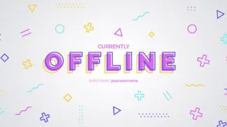 Offline Screen Gratuit White and Pink