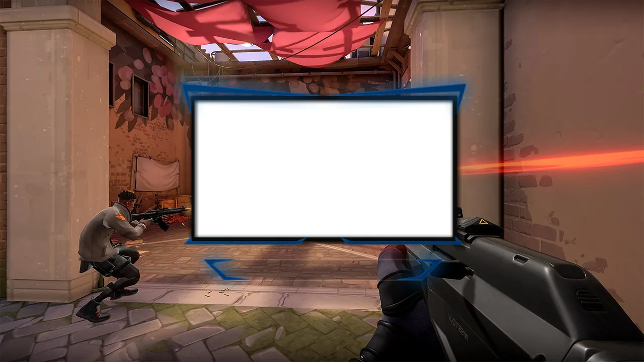 Overlay Webcam Animé Gratuit Blue 1